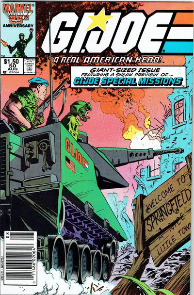 Cover for G.I. Joe, A Real American Hero (Marvel, 1982 series) #50 [Canadian]