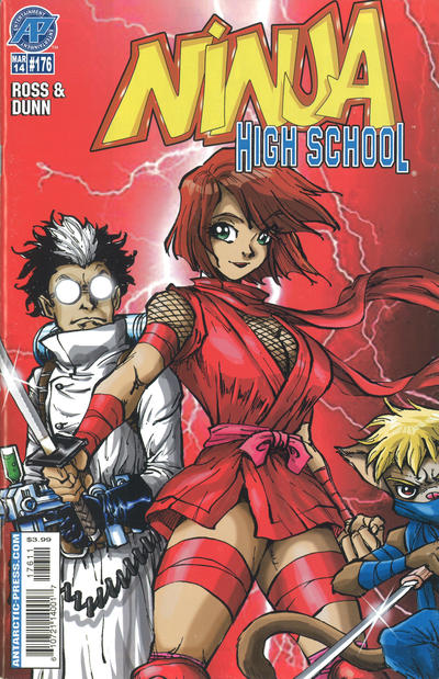 Cover for Ninja High School (Antarctic Press, 2014 series) #176
