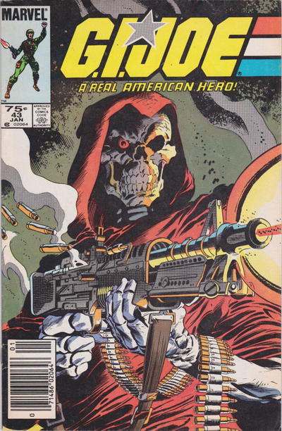 Cover for G.I. Joe, A Real American Hero (Marvel, 1982 series) #43 [Newsstand]