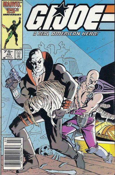 Cover for G.I. Joe, A Real American Hero (Marvel, 1982 series) #49 [Newsstand]