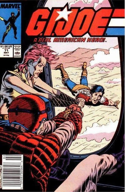 Cover for G.I. Joe, A Real American Hero (Marvel, 1982 series) #71 [Newsstand]