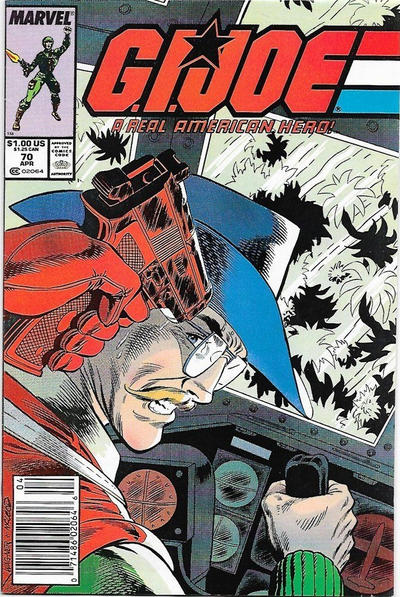 Cover for G.I. Joe, A Real American Hero (Marvel, 1982 series) #70 [Newsstand]