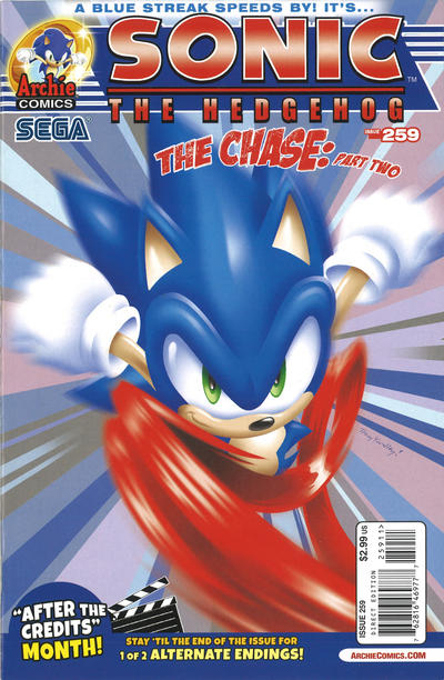 Cover for Sonic the Hedgehog (Archie, 1993 series) #259