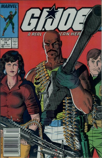 Cover for G.I. Joe, A Real American Hero (Marvel, 1982 series) #78 [Newsstand]