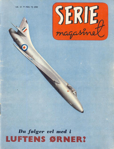 Cover for Seriemagasinet (Serieforlaget / Se-Bladene / Stabenfeldt, 1951 series) #21/1954