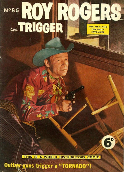 Cover for Roy Rogers Comics (World Distributors, 1951 series) #85