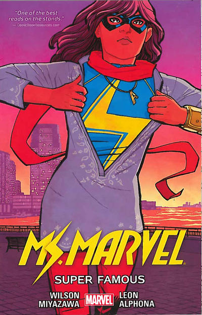 Cover for Ms. Marvel (Marvel, 2014 series) #5 - Super Famous