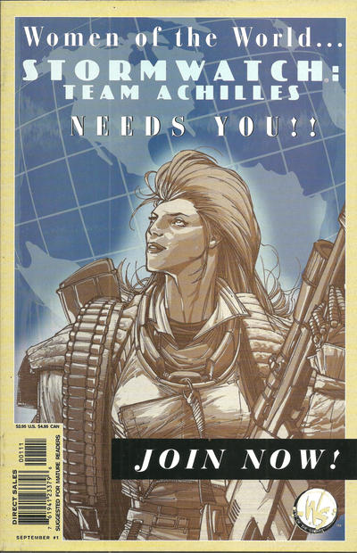 Cover for Stormwatch: Team Achilles (DC, 2002 series) #1 [Women of the World Cover]