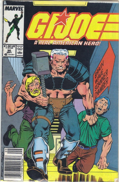 Cover for G.I. Joe, A Real American Hero (Marvel, 1982 series) #90 [Newsstand]