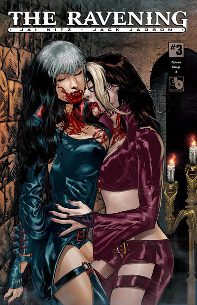 Cover for Ravening (Avatar Press, 2016 series) #3 [Costume Change A variant]