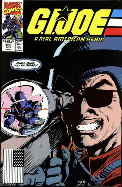 Cover for G.I. Joe, A Real American Hero (Marvel, 1982 series) #106 [Direct]