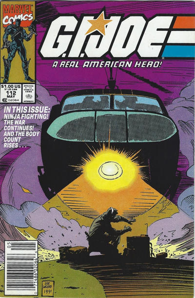 Cover for G.I. Joe, A Real American Hero (Marvel, 1982 series) #112 [Newsstand]