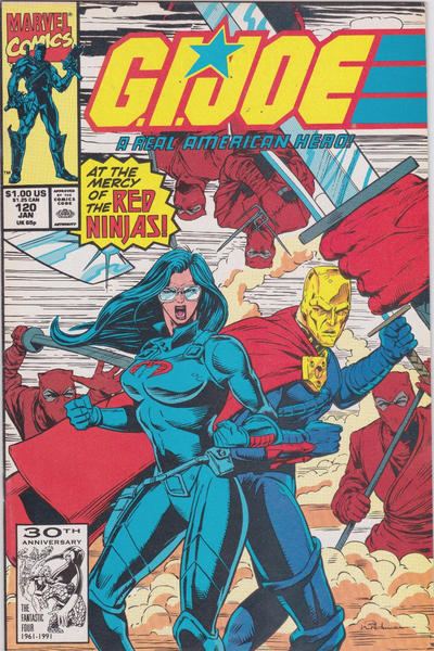 Cover for G.I. Joe, A Real American Hero (Marvel, 1982 series) #120 [Direct]