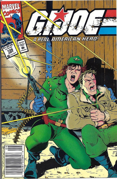 Cover for G.I. Joe, A Real American Hero (Marvel, 1982 series) #128 [Newsstand]