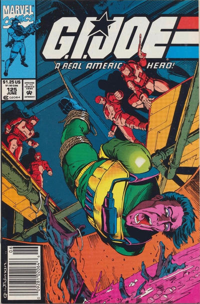 Cover for G.I. Joe, A Real American Hero (Marvel, 1982 series) #125 [Newsstand]