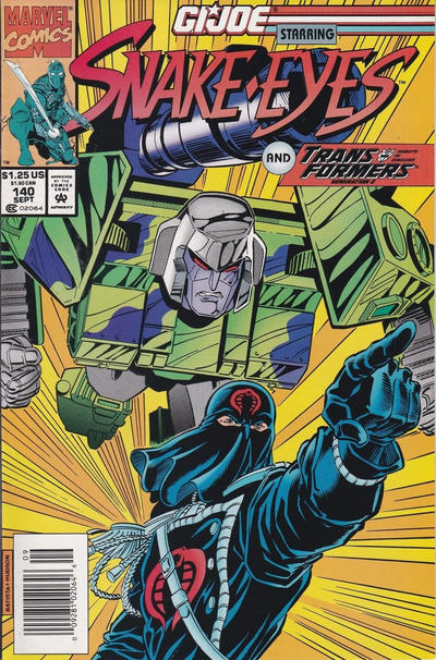 Cover for G.I. Joe, A Real American Hero (Marvel, 1982 series) #140 [Newsstand]