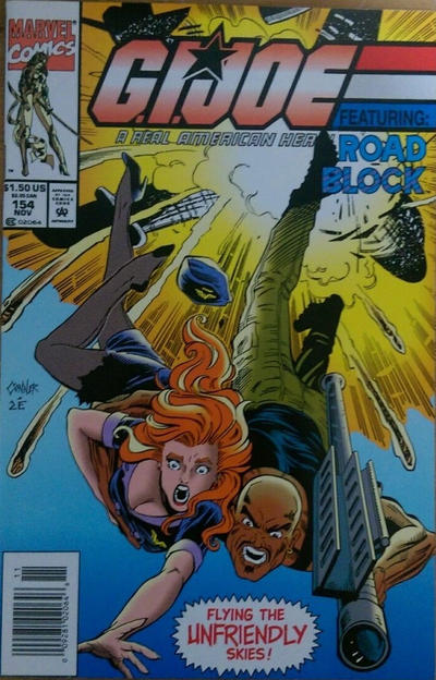 Cover for G.I. Joe, A Real American Hero (Marvel, 1982 series) #154 [Newsstand]