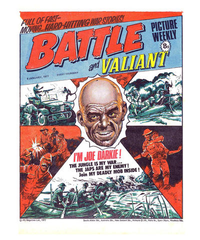 Cover for Battle Picture Weekly and Valiant (IPC, 1976 series) #8 January 1977 [97]