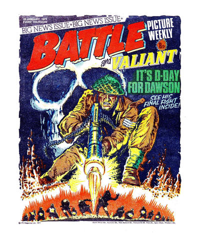 Cover for Battle Picture Weekly and Valiant (IPC, 1976 series) #22 January 1977 [99]