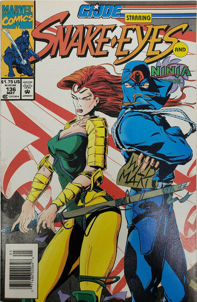 Cover for G.I. Joe, A Real American Hero (Marvel, 1982 series) #136 [Newsstand]