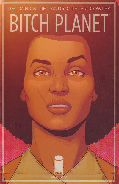 Cover for Bitch Planet (Image, 2014 series) #1 [Wicked + The Divine - Jamie McKelvie Cover]