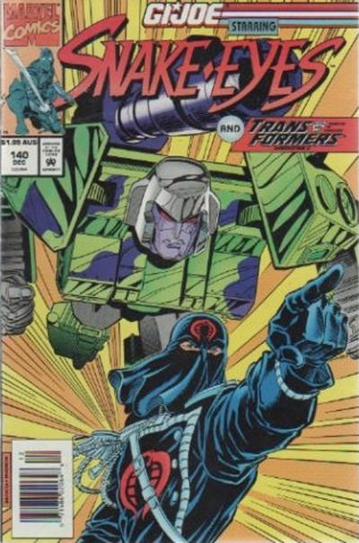 Cover for G.I. Joe, A Real American Hero (Marvel, 1982 series) #140 [Australian]
