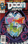 Cover for Doom 2099 (Marvel, 1993 series) #6 [Newsstand]