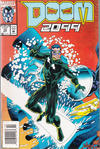 Cover for Doom 2099 (Marvel, 1993 series) #10 [Newsstand]