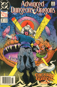 Cover for Advanced Dungeons & Dragons Comic Book (DC, 1988 series) #12 [Newsstand]