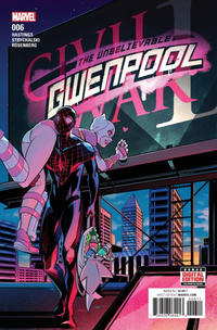 Cover Thumbnail for The Unbelievable Gwenpool (Marvel, 2016 series) #6 [Direct Edition - Stacey Lee Cover]