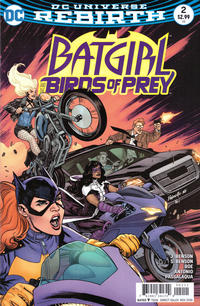 Cover Thumbnail for Batgirl & the Birds of Prey (DC, 2016 series) #2