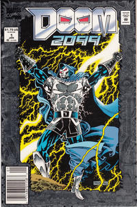 Cover Thumbnail for Doom 2099 (Marvel, 1993 series) #1 [Newsstand]