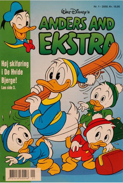 Cover for Anders And Ekstra (Egmont, 1977 series) #1/2000