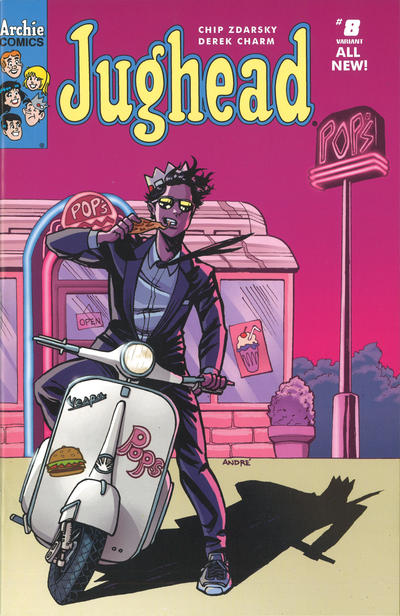 Cover for Jughead (Archie, 2015 series) #8 [Cover B Andre Szymanowicz]
