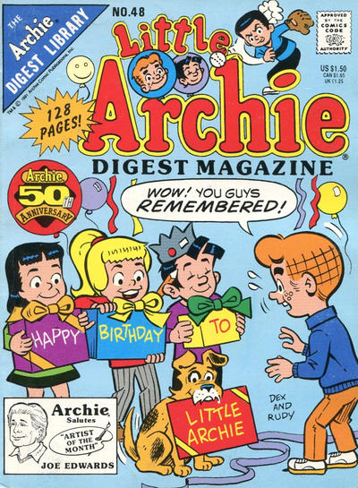 Cover for Little Archie Comics Digest Magazine (Archie, 1985 series) #48 [Direct]