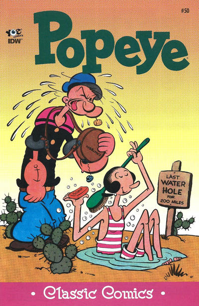 Cover for Classic Popeye (IDW, 2012 series) #50