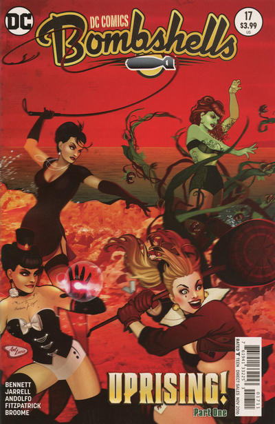 Cover for DC Comics: Bombshells (DC, 2015 series) #17