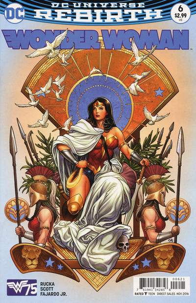 Cover for Wonder Woman (DC, 2016 series) #6 [Frank Cho Variant Cover]