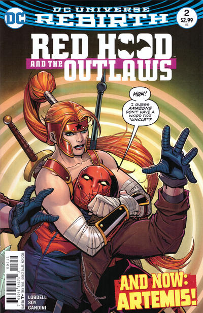 Cover for Red Hood and the Outlaws (DC, 2016 series) #2