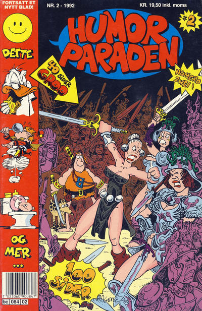 Cover for Humorparaden (Semic, 1992 series) #2/1992