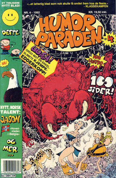 Cover for Humorparaden (Semic, 1992 series) #4/1992