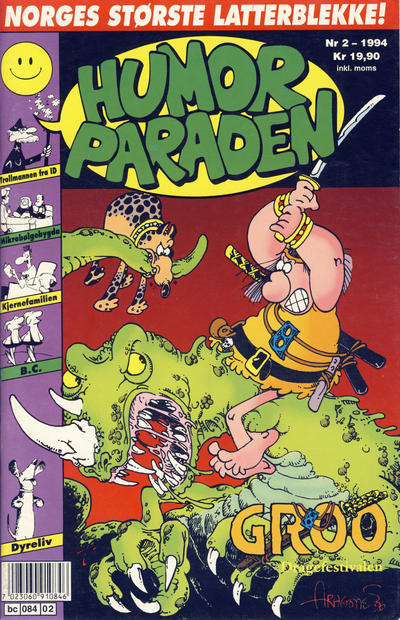 Cover for Humorparaden (Semic, 1992 series) #2/1994