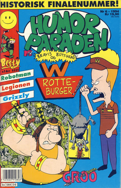 Cover for Humorparaden (Semic, 1992 series) #6/1994