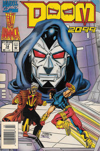 Cover Thumbnail for Doom 2099 (Marvel, 1993 series) #14 [Newsstand]