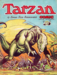 Cover Thumbnail for Tarzan Comic (Donald F. Peters, 1950 series) #v2#6