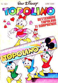 Cover Thumbnail for Topolino (Disney Italia, 1988 series) #1921