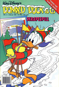 Cover Thumbnail for Donald Duck & Co (Hjemmet / Egmont, 1948 series) #6/1992