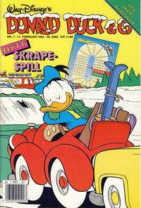 Cover Thumbnail for Donald Duck & Co (Hjemmet / Egmont, 1948 series) #7/1992