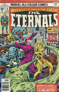 Cover Thumbnail for The Eternals (Marvel, 1976 series) #8 [British]