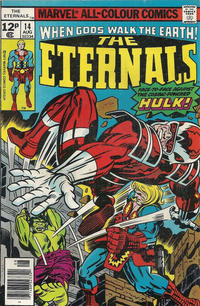 Cover for The Eternals (Marvel, 1976 series) #14 [British]